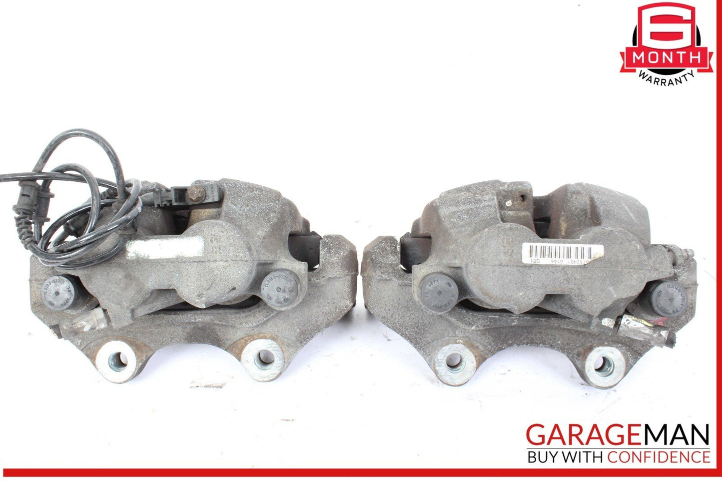 06-13 Mercedes W164 ML550 R350  Front Right & Left Brake Caliper Calipers Set