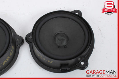 06-11 Mercedes W219 CLS500 Right & Left Side Door Sound Audio Speakers Set of 2