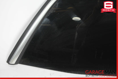 13-19 Mercedes X166 GL450 GLS550 Rear Right Side Quarter Window Glass Trim Assy