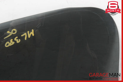 98-05 Mercedes W163 ML350 ML320 ML500 Rear Left Fixed Privacy Window Glass OEM