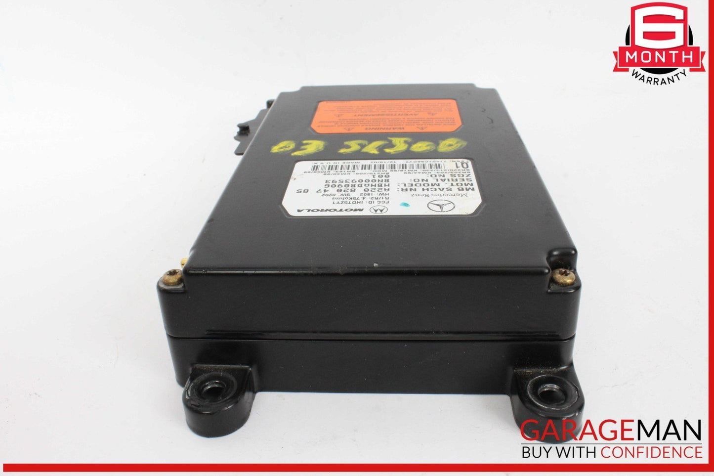 00-06 Mercedes R230 SL500 Voice Command Control Module 2208204785 OEM