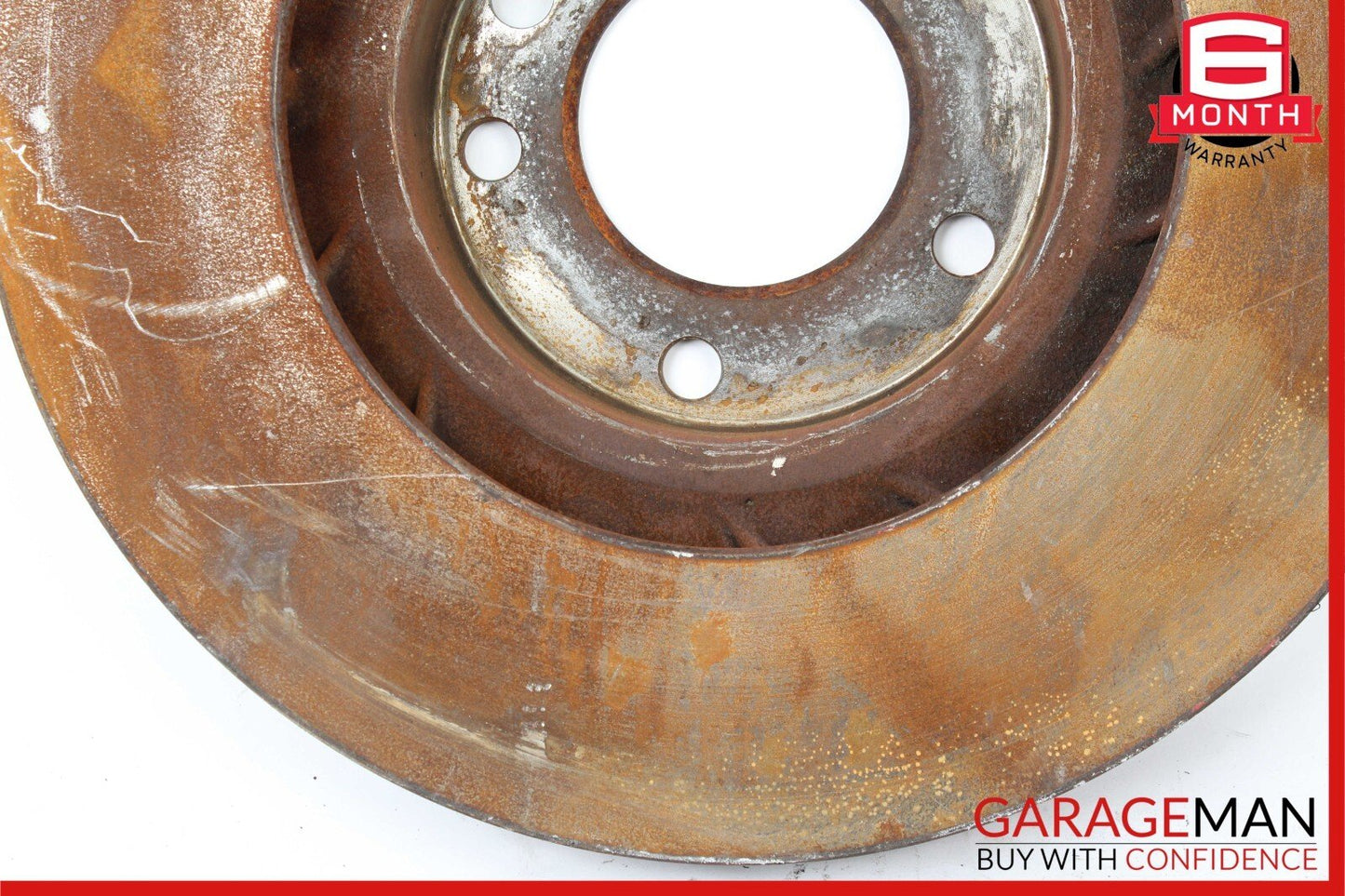 11-18 Porsche Cayenne 958 S Front Right & Left Side Brake Rotor Disc Set of 2 Pc