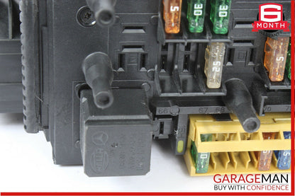 12-14 Mercedes W204 C300 Rear SAM Fuse Box Relay Control Module Assembly