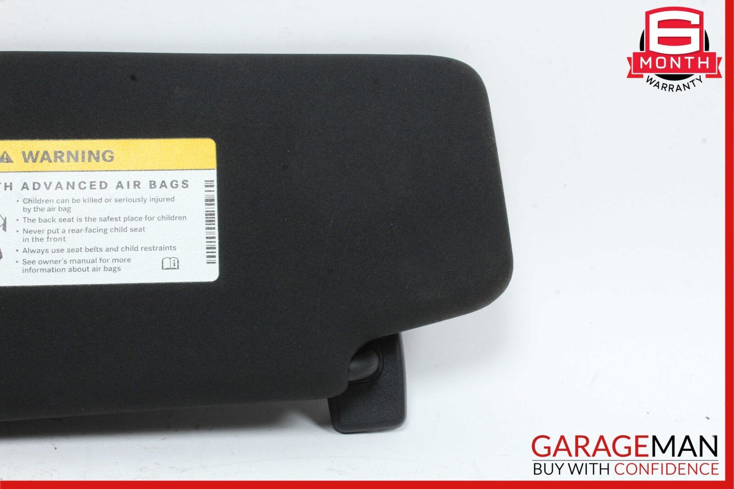 10-17 Mercedes W204 C250 E350 Coupe Right Sun Visor Shade Black OEM