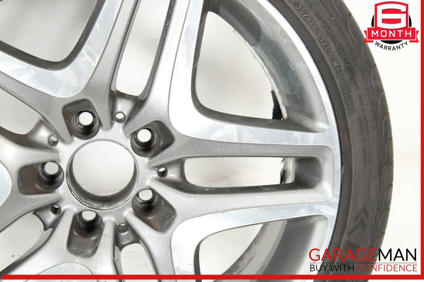 12-20 Mercedes R172 SLK350 SLC43 AMG Rear Right / Left Wheel Tire Rim 8.5Jx18H2