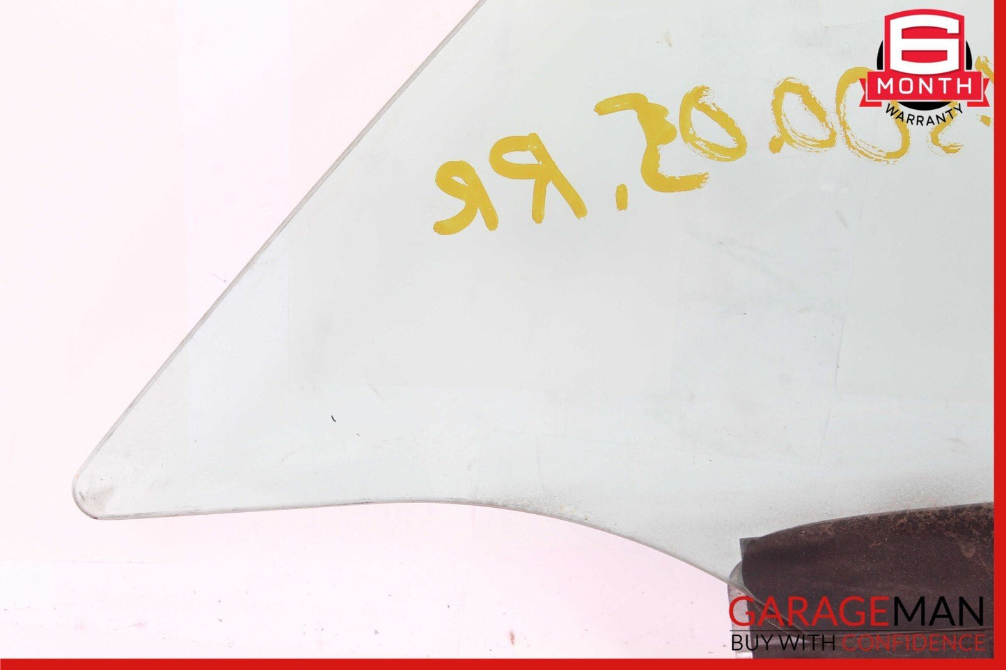 03-12 Mercedes R230 SL500 SL55 AMG Rear Right Side Quarter Window Glass Clear