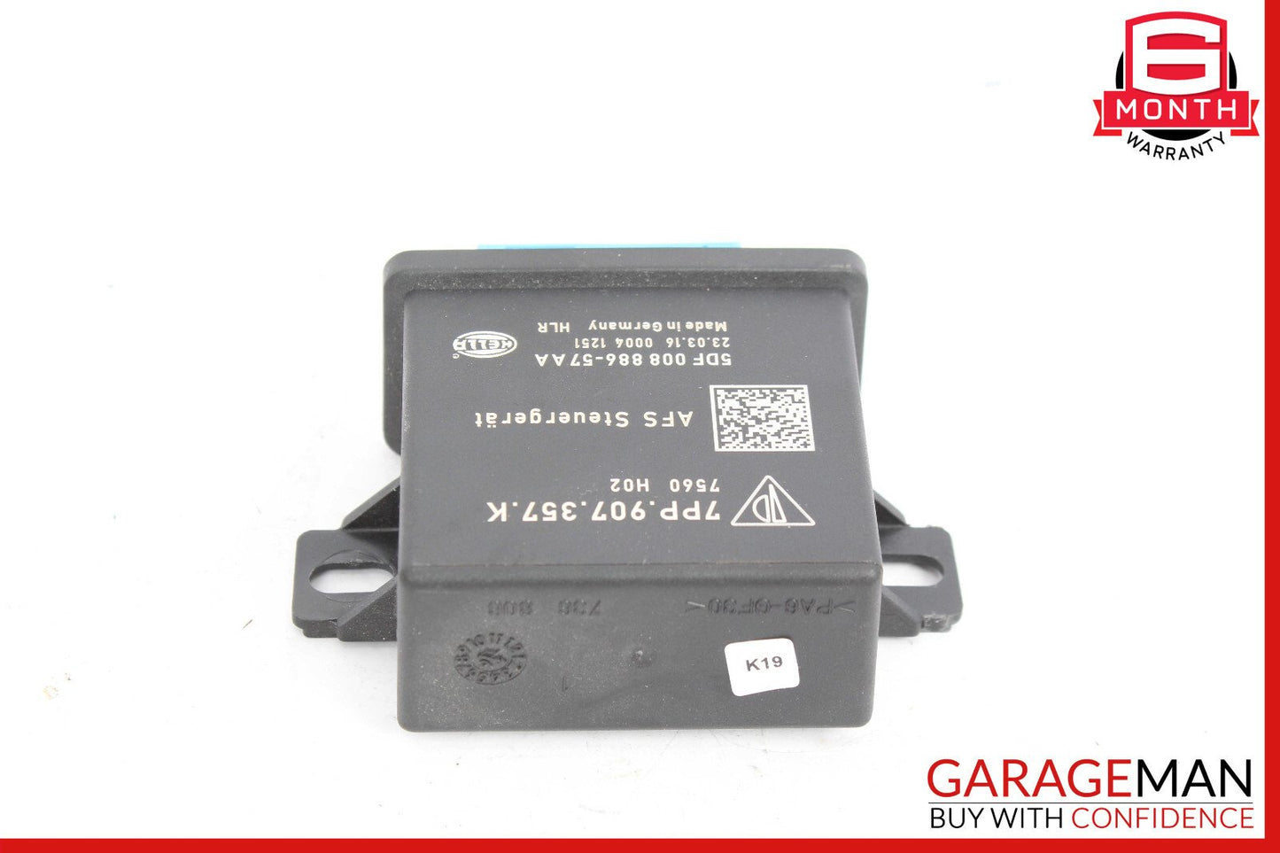 10-16 Porsche Panamera 970 Headlight Range Control Module Unit 7PP907357 OEM