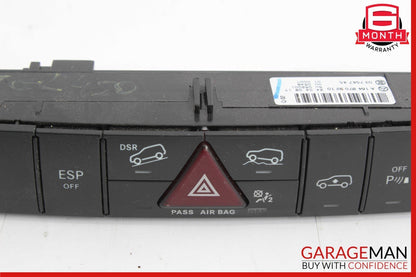 06-12 Mercedes X164 GL550 GL450 Hazard Light Control Switch Panel Module Unit