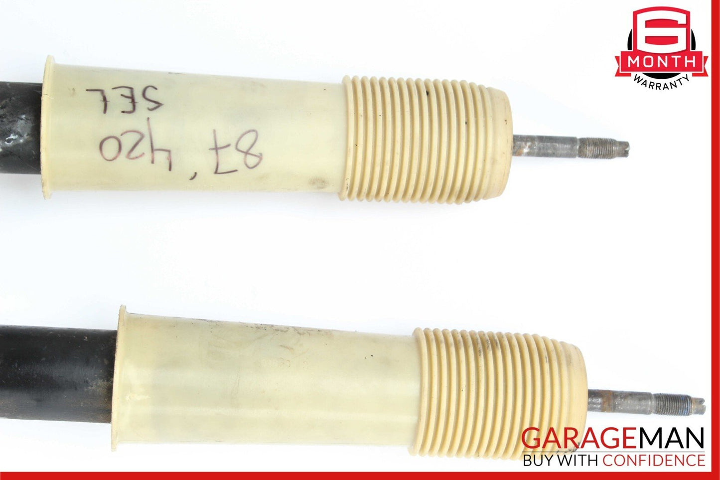 86-91 Mercedes W126 420SEL Front Right & Left Shock Absorber Strut Set of 2 Pc