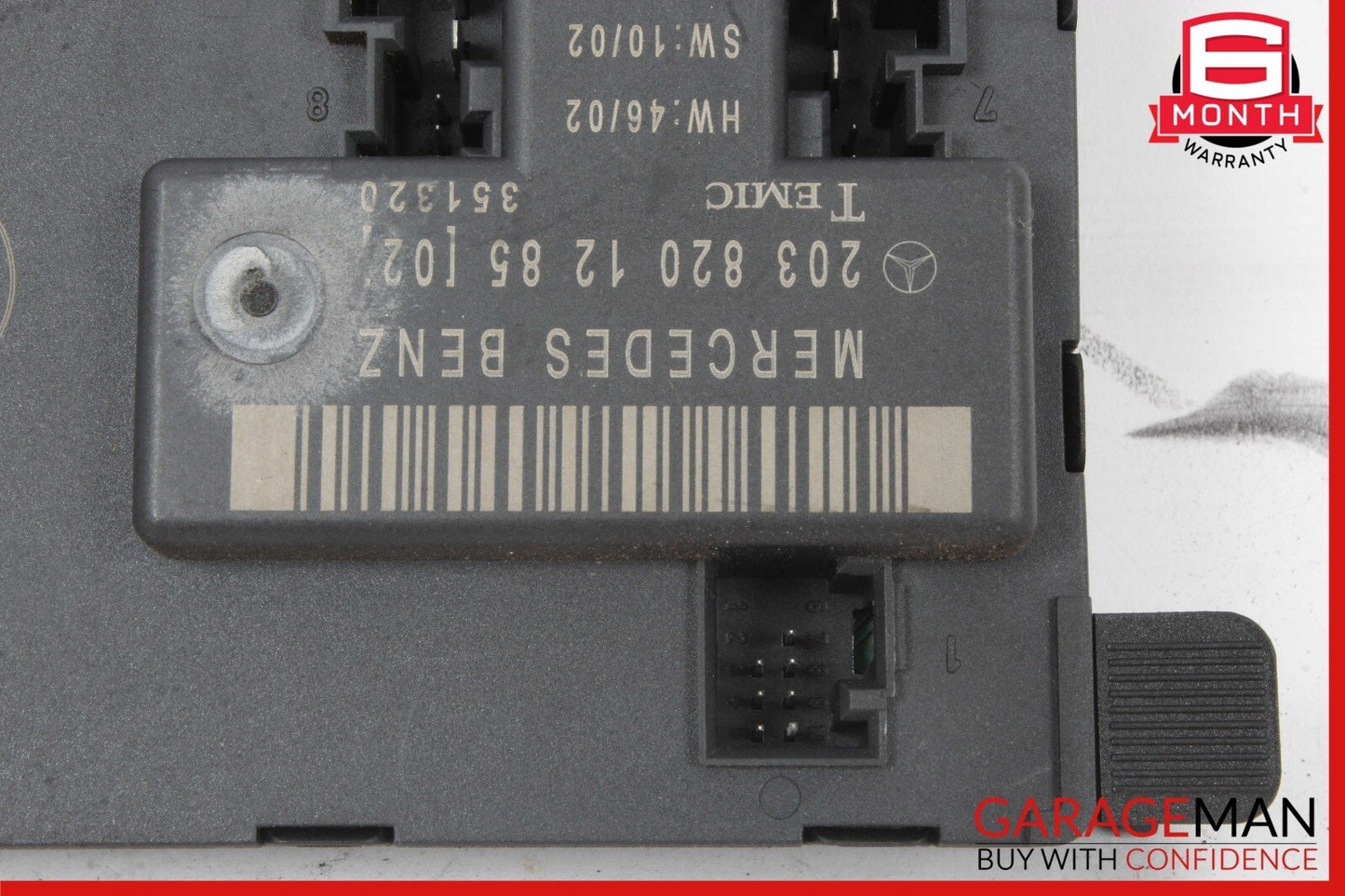 01-07 Mercedes W203 C230 C240 C55 AMG Front Right Door Control Module Unit