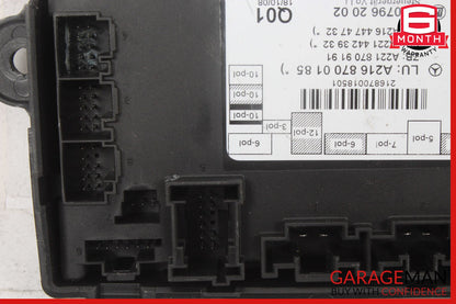07-14 Mercedes W216 CL550 CL63 AMG Left Driver Side Door Control Module OEM