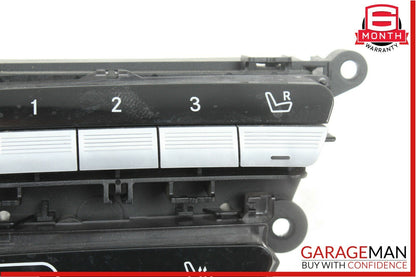 07-13 Mercedes W221 S550 CL550 Front Left Driver Side Seat Control Switch Set