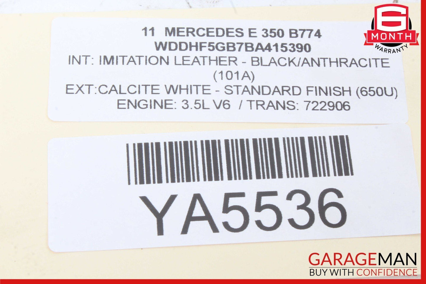 08-18 Mercedes W212 E350 C350 CLS550 Rear Left Side Door Control Module OEM