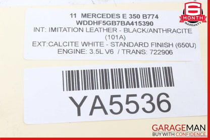 08-18 Mercedes W212 E350 C350 CLS550 Rear Left Side Door Control Module OEM