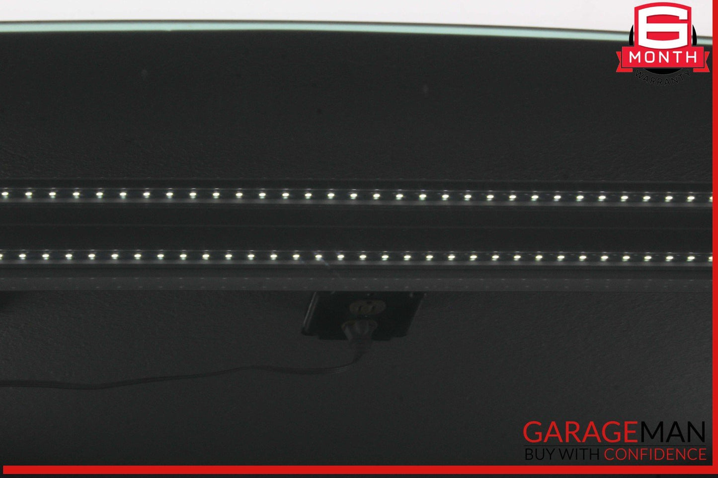 12-18 Audi A6 Rear Left Side Door Window Auto Glass OEM