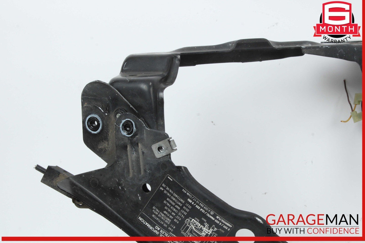 03-09 Mercedes W211 E320 4MATIC Front Left Headlight Support Bracket w/ Sensor