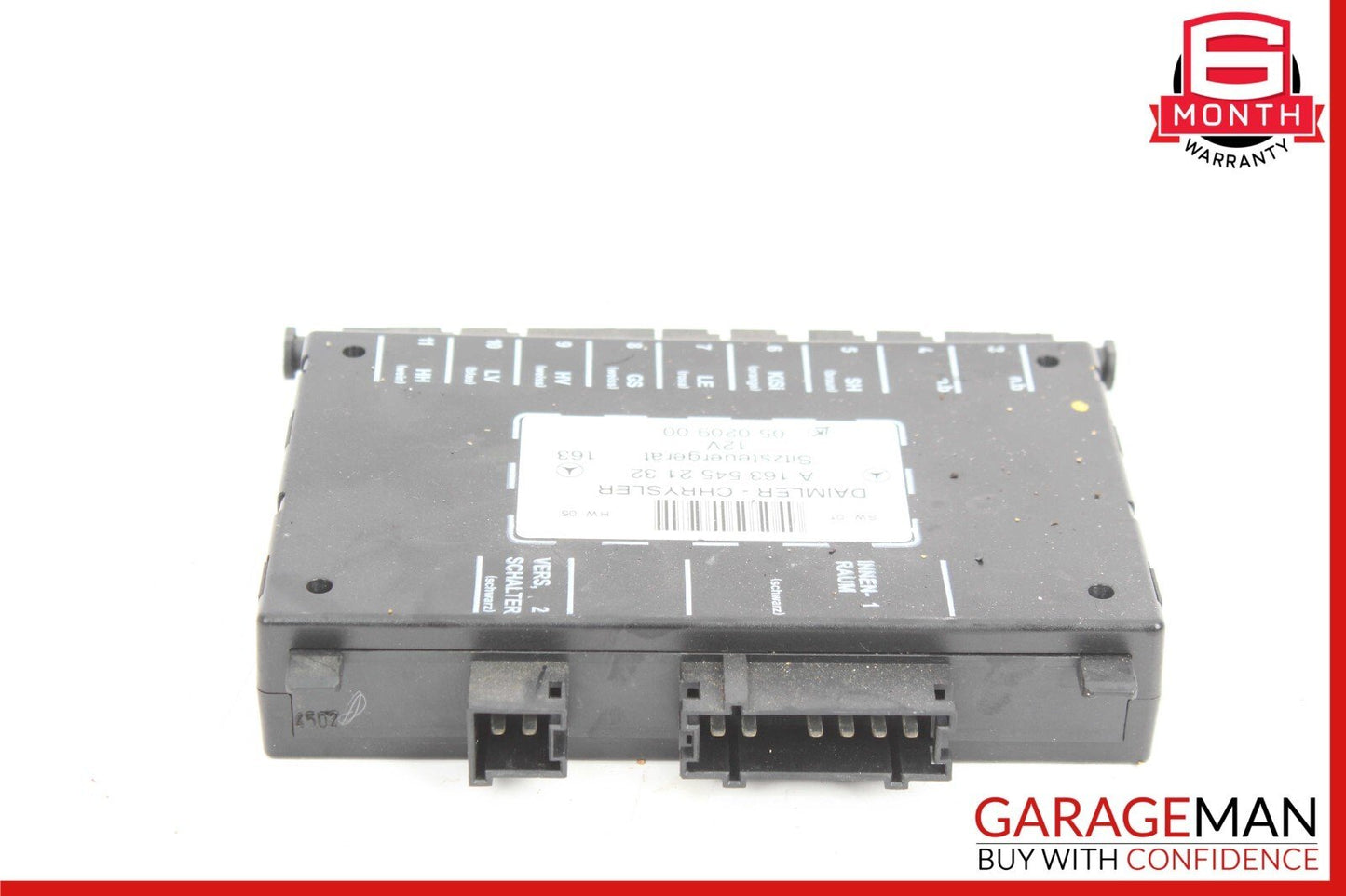 98-05 Mercedes W163 ML320 ML500 ML55 AMG Front Left / Right Seat Control Module