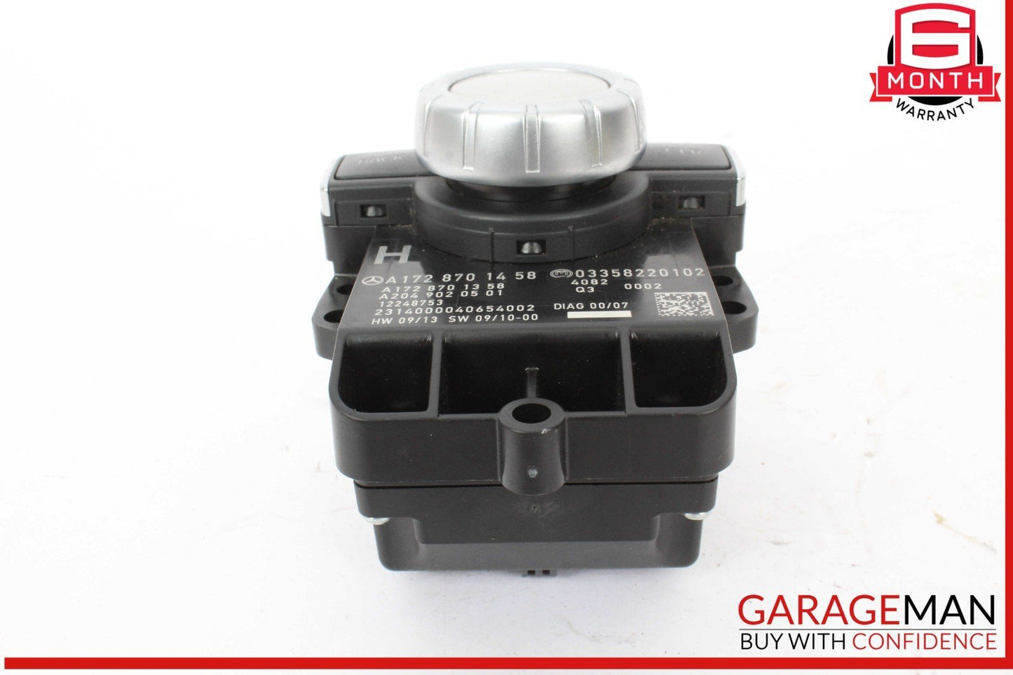 12-16 Mercedes W218 CLS500 Console Head Unit Controller Knob Multi Switch OEM