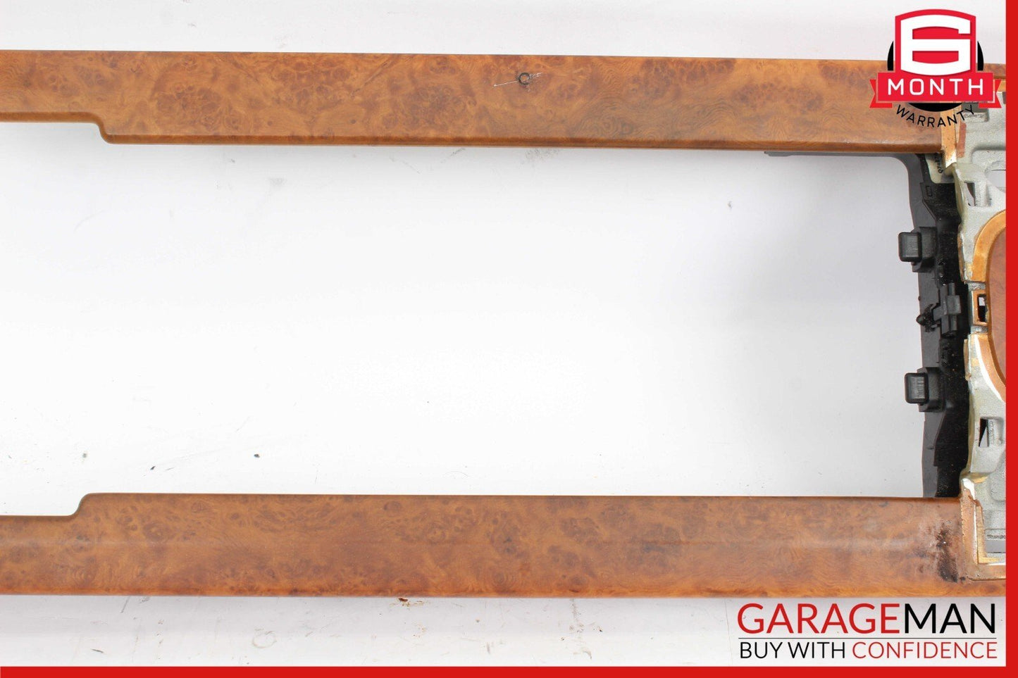 07-09 Mercedes W221 S550 S65 AMG Center Console Trim Bezel Wood 2216800064 OEM
