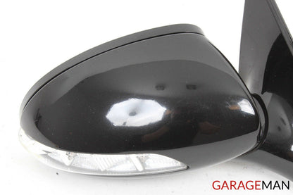 07-09 Mercedes W221 S450 S550 Front Right Side Mirror Door Rear View Black OEM