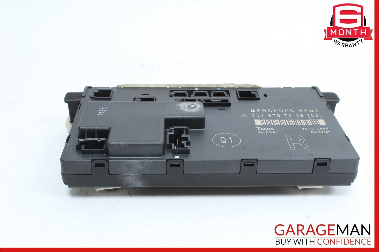 03-09 Mercedes W211 E350 E55 E550 Front Right Passenger Door Controller Module