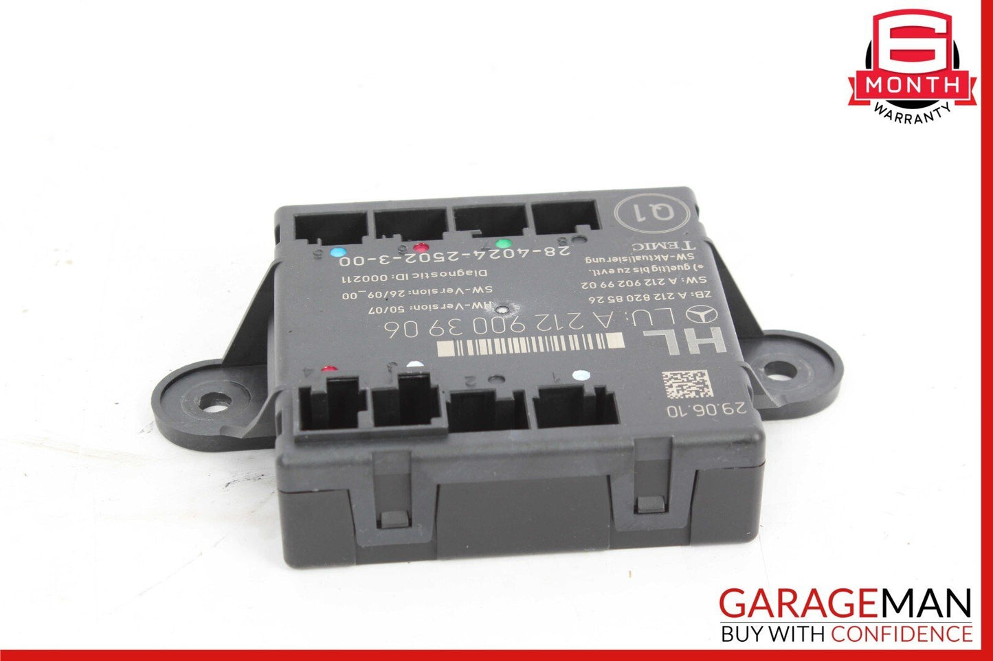 08-18 Mercedes W204 C250 C300 CLS550 E550 Rear Left Side Door Control Module