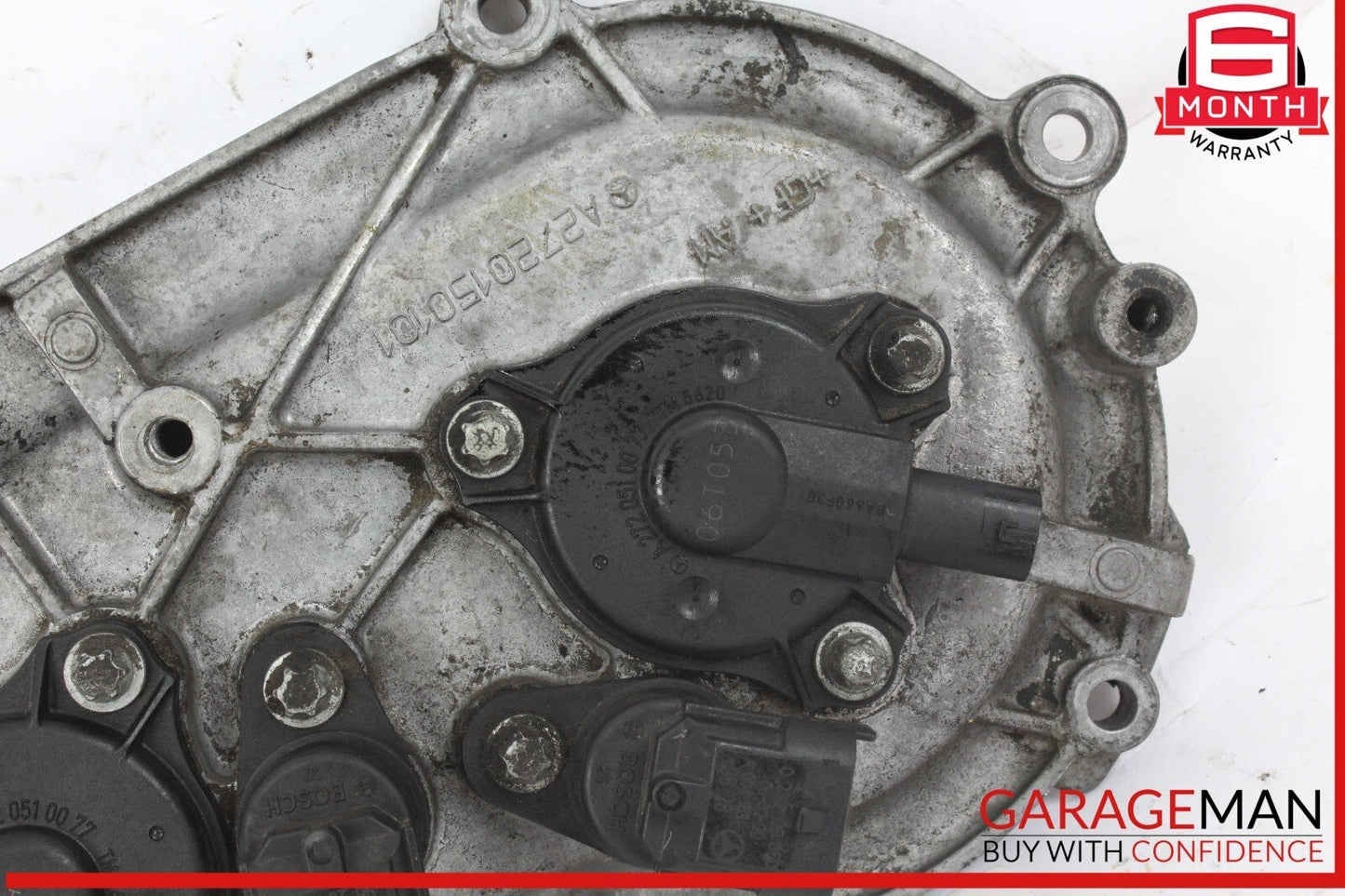 05-13 Mercedes W203 C230 Sport Front Right Engine Timing Chain Cover Plate OEM