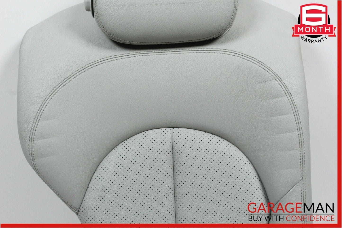 03-09 Mercedes W209 CLK320 CLK500 Rear Right Side Top Upper Seat Cushion Gray