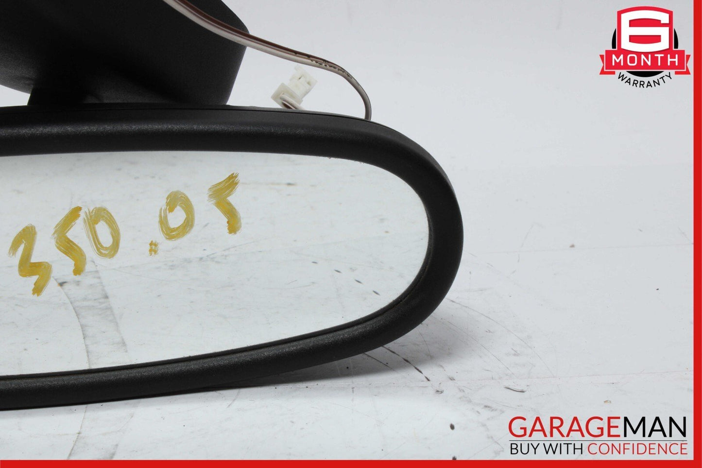 05-11 Mercedes R171 SLK280 SLK350 Interior Rear View Mirror Black OEM