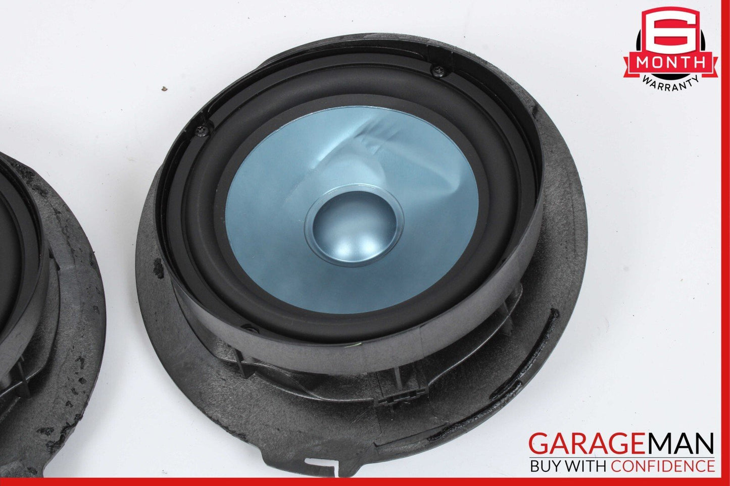 07-09 Mercedes W211 E350 Rear Left & Right Side Door Audio Sound Speakers Set