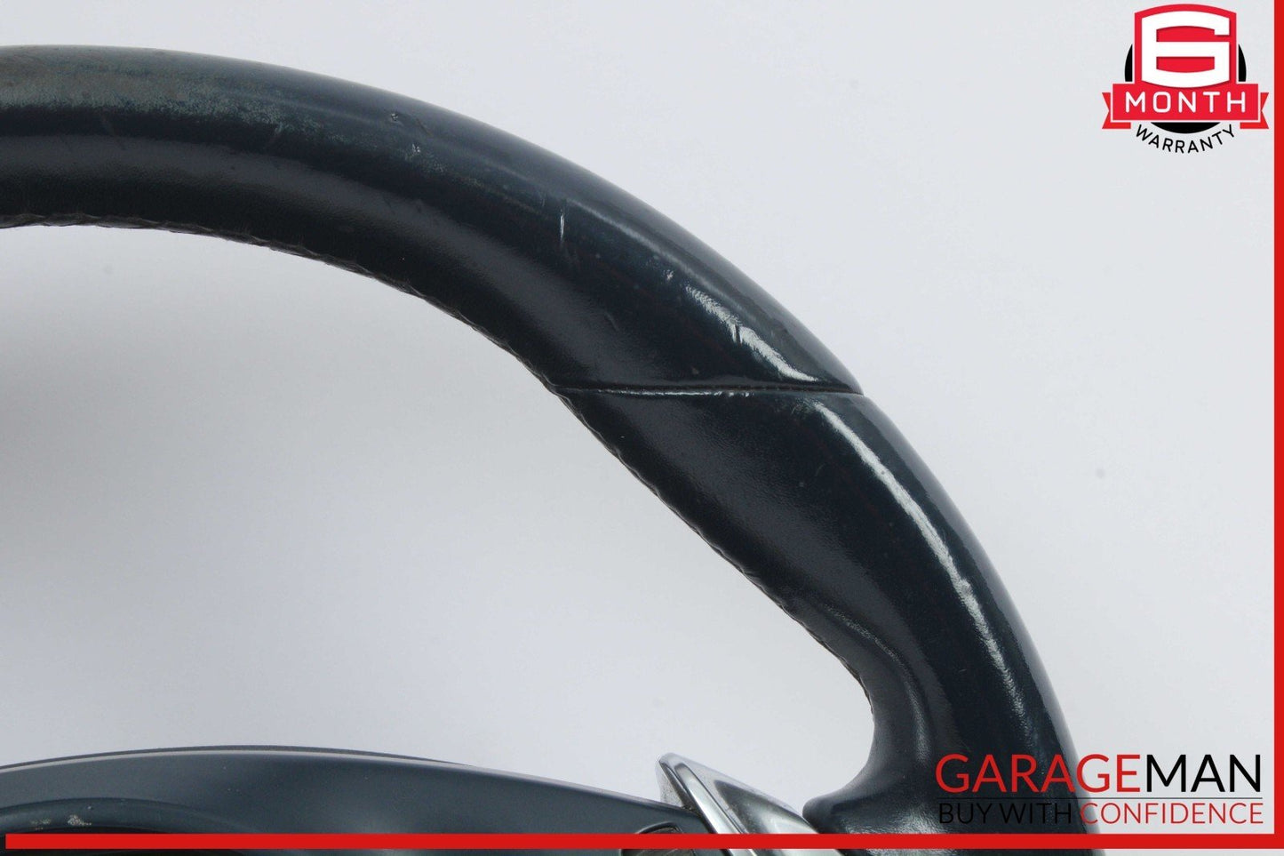 10-16 Porsche Panamera 970 / Cayenne Steering Wheel w/ Paddle Shifters Black OEM