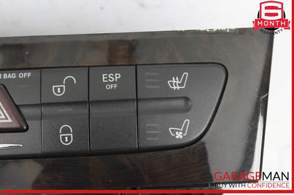 03-09 Mercedes W219 CLS550 E500 Hazard Switch Control Panel 2116800552 OEM