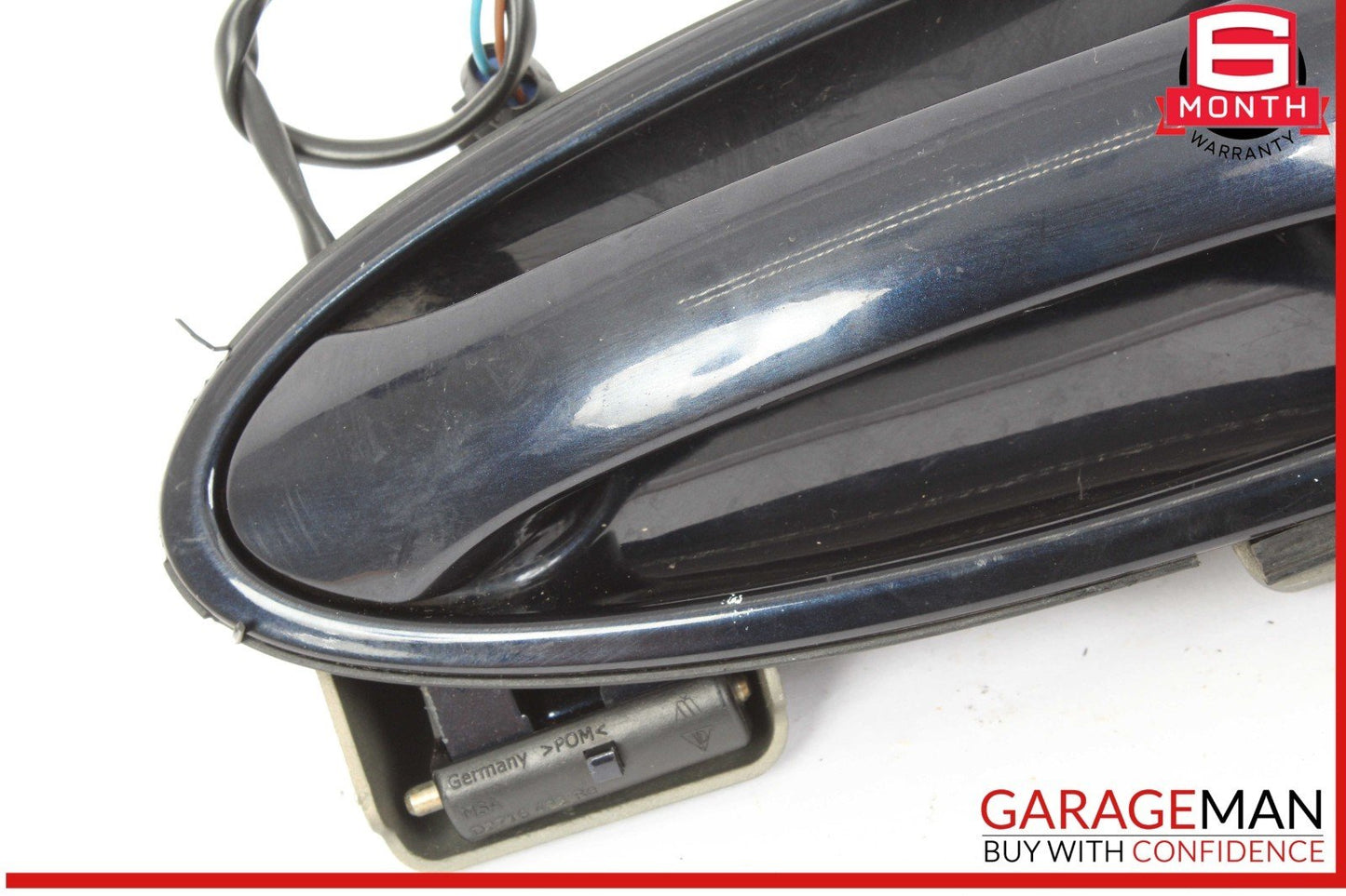 05-12 Porsche Boxster 987 Front Right Passenger Side Exterior Door Handle Blue
