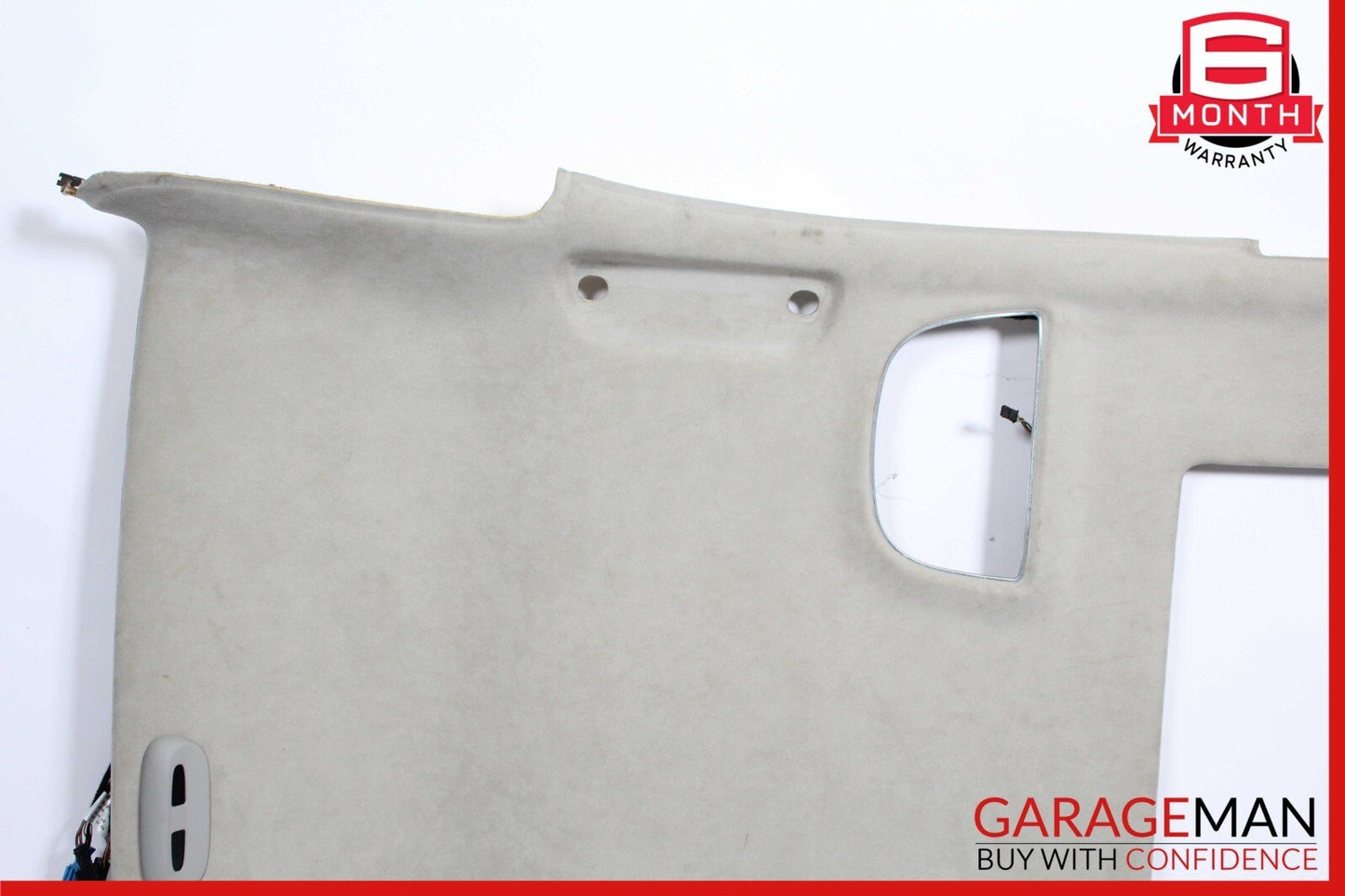 00-06 Mercedes W215 CL500 S600 Interior Headliner C B Pillar Trim Cover Set Grey