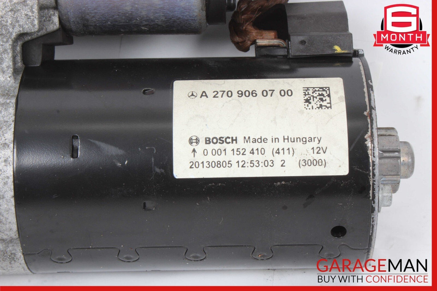 14-18 Mercedes W117 CLA250 GLA250 Engine Starter Motor 2709060700 OEM