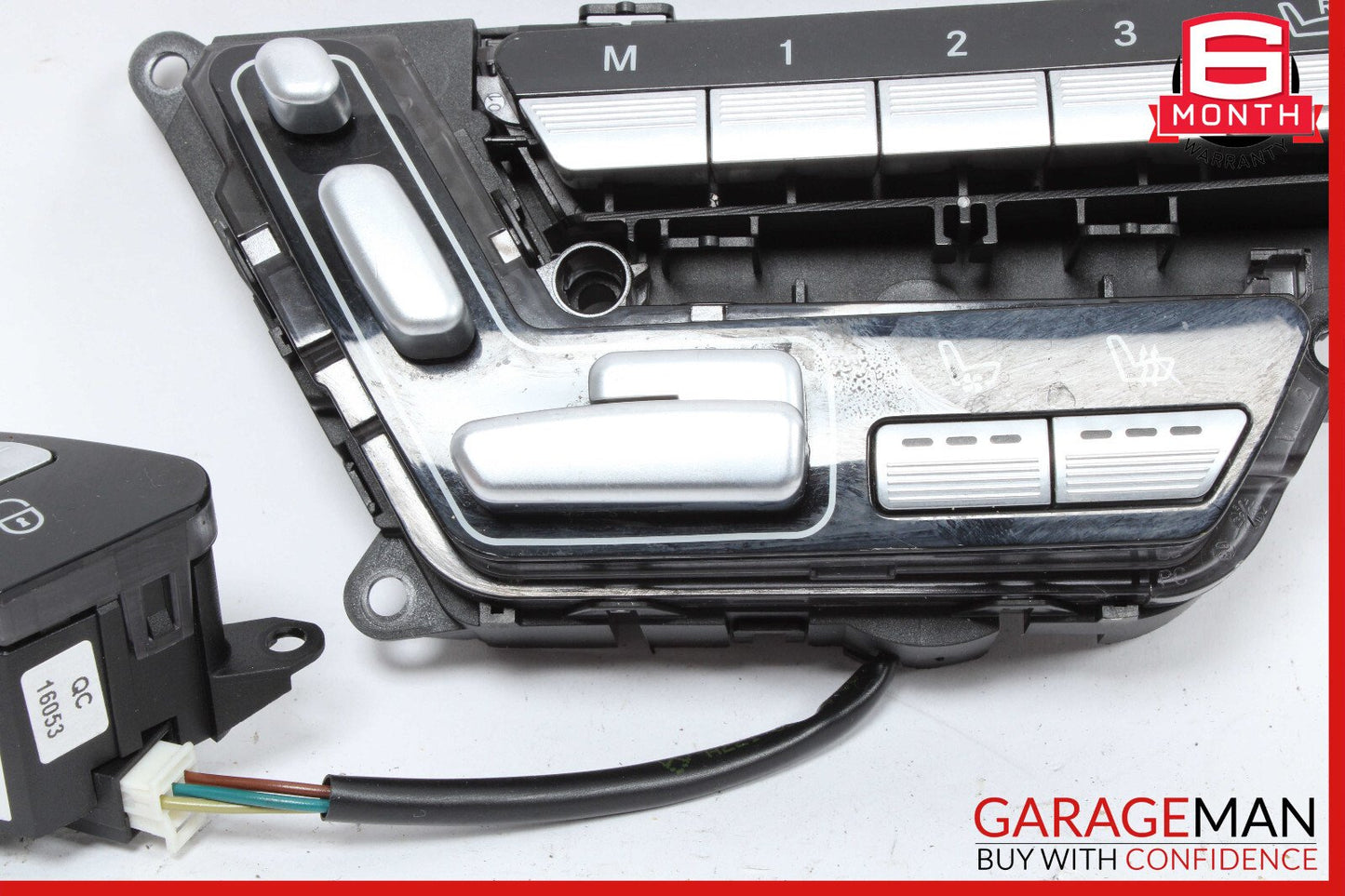 07-13 Mercedes W221 S550 CL600 Front Left Side Seat Adjust Control Switch Set