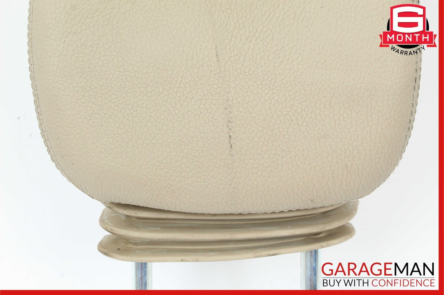 05-11 Mercedes R171 SLK280 Front Left / Right Side Seat Headrest Head Rest Beige