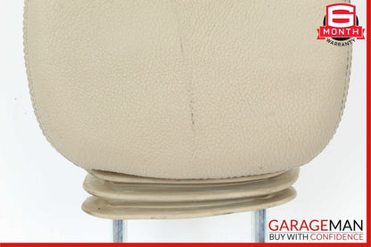 05-11 Mercedes R171 SLK280 Front Left / Right Side Seat Headrest Head Rest Beige