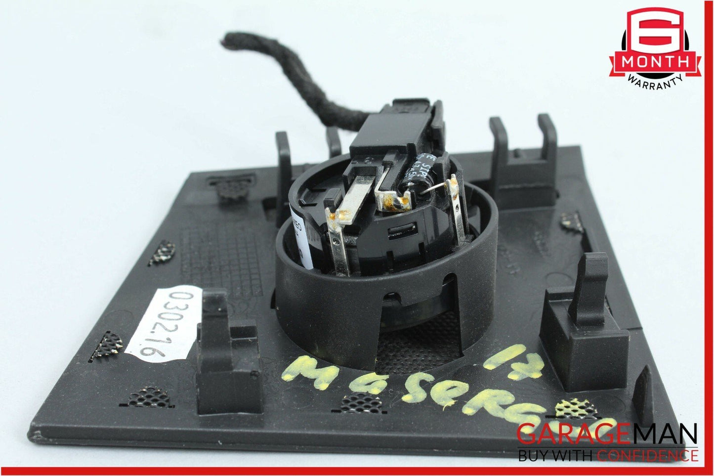 14-17 Maserati Ghibli Front Right Passenger Side Dash Tweeter Speaker Cover OEM