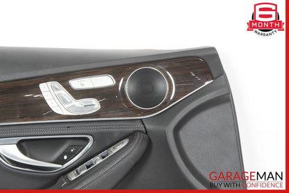 15-16 Mercedes W205 C300 C350e Front Left Side Interior Door Panel Trim Assy OEM