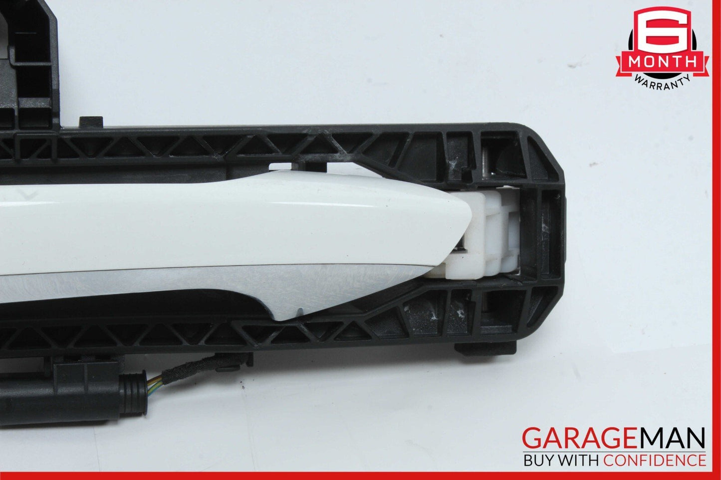 08-15 Mercedes GLK350 C250 Rear Left Exterior Door Handle Keyless Go White