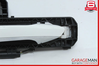 08-15 Mercedes GLK350 C250 Rear Left Exterior Door Handle Keyless Go White