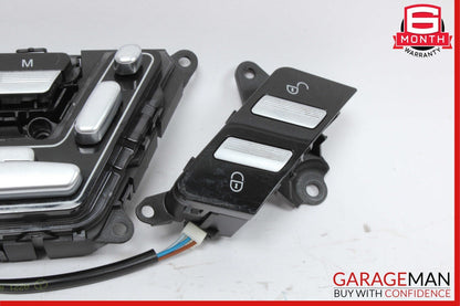 07-14 Mercedes W221 S550 S600 CL600 Front Right Side Seat Control Switch Set