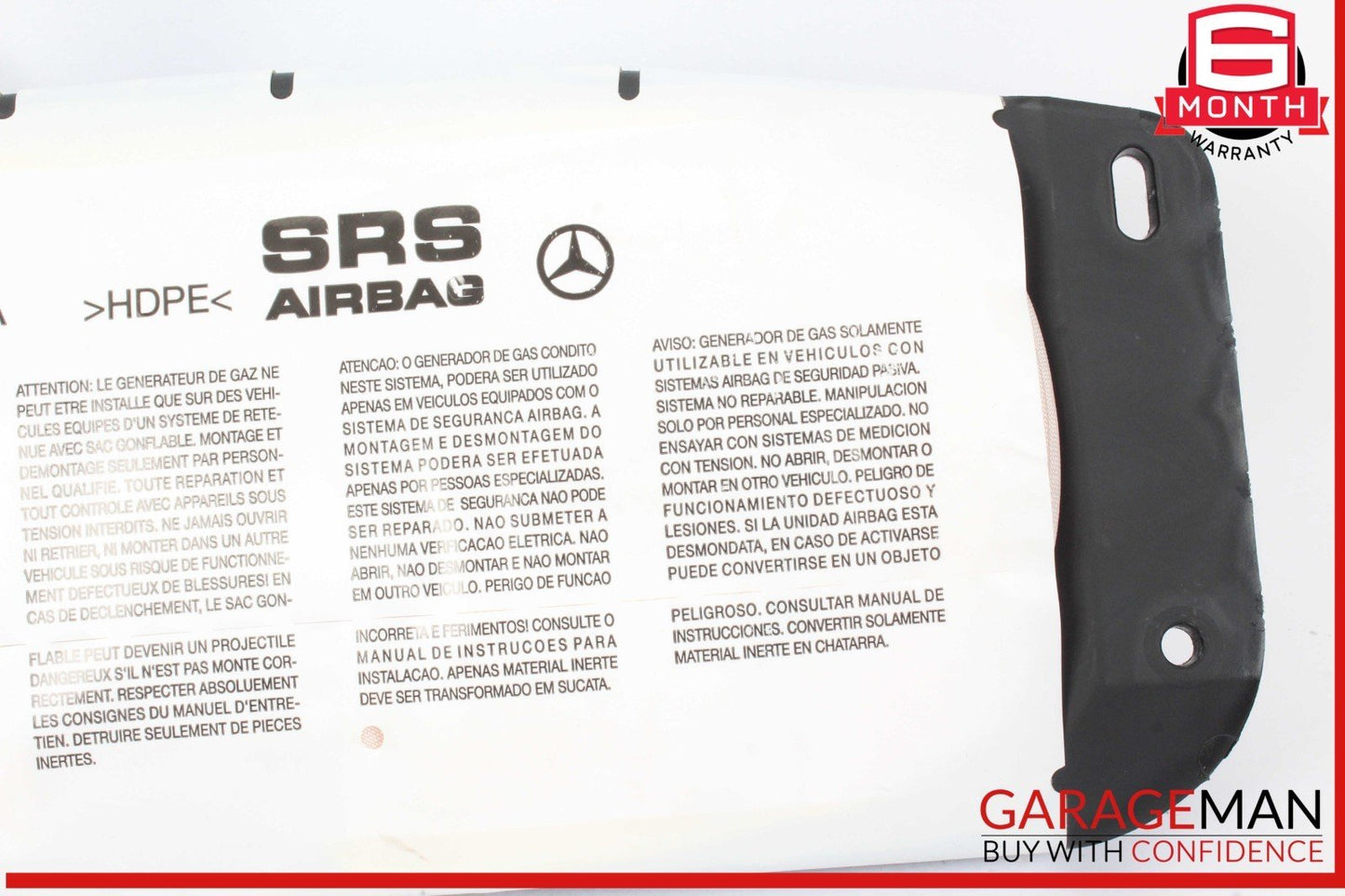 08-15 Mercedes W204 C300 C250 Front Right Passenger Side Dash Airbag Air Bag OEM