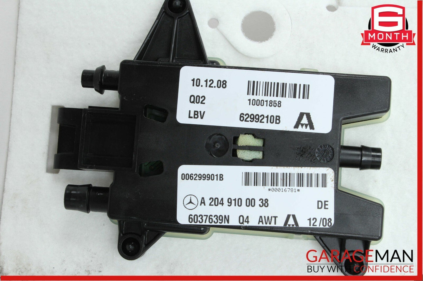 08-14 Mercedes W204 C350 Front Left Seat Lumbart Support Valve Module OEM