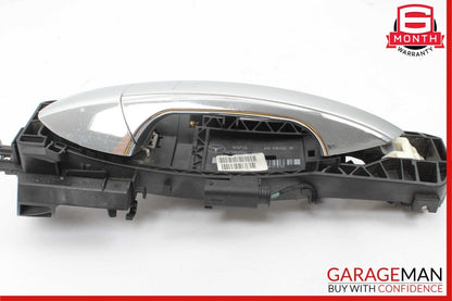 08-14 Mercedes W204 C250 Rear Left Driver Side Exterior Door Handle Silver OEM