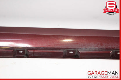 06-13 Mercedes W251 R350 R320 R500 Right Side Skirt Rocker Moulding Panel Red