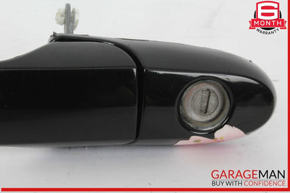 07-10 Saturn Sky Front Left Driver Side Exterior Door Handle Black OEM