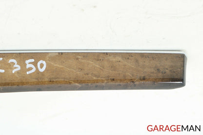 03-09 Mercedes W211 E350 E550 Dashboard Dash Left Molding Trim Wood 2116800771