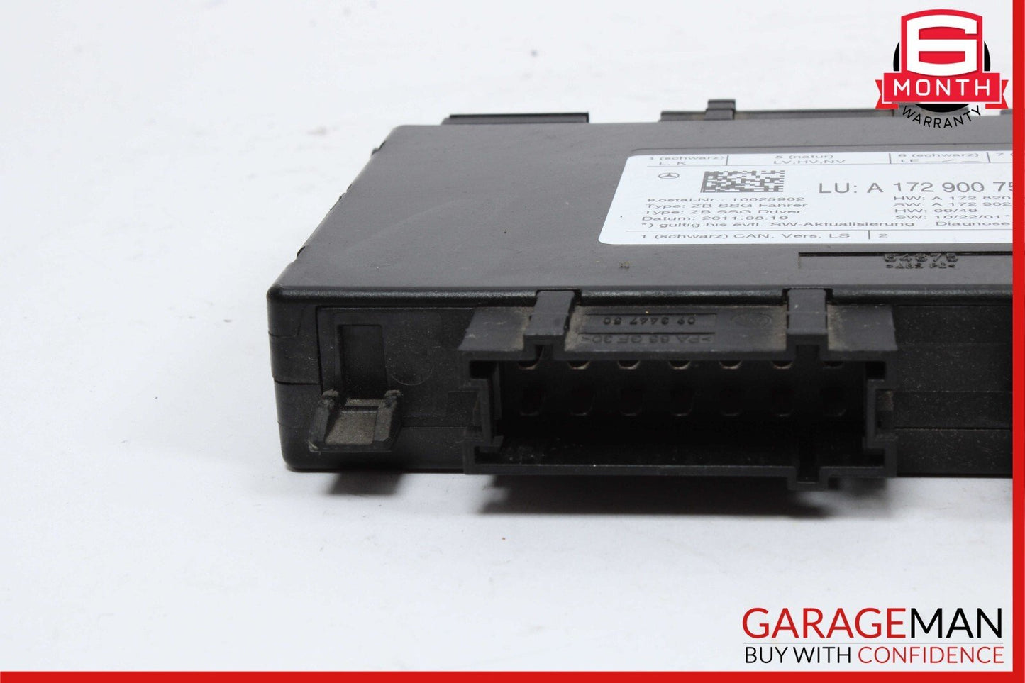 08-18 Mercedes W204 C250 E350 Seat Control Module Front Left Driver Side OEM